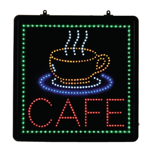 Bolero LED Leuchtreklame Cafe