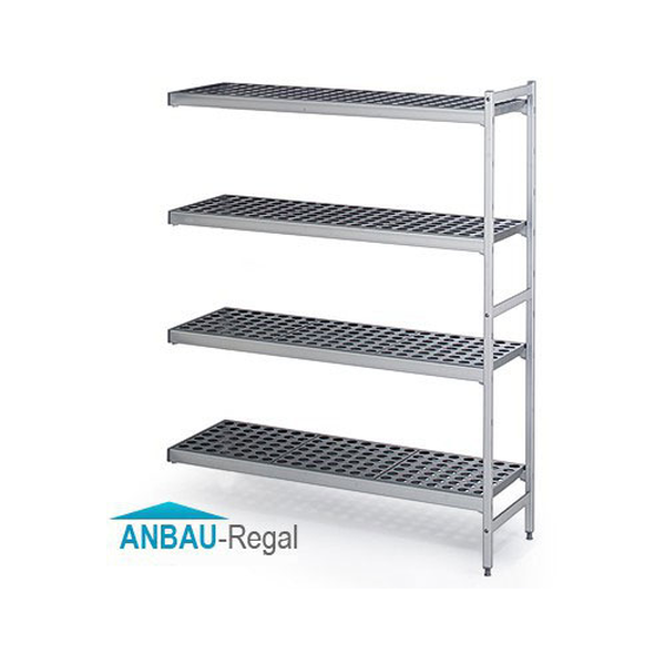 Aluminium Anbauregal - 1320 x 1800 mm