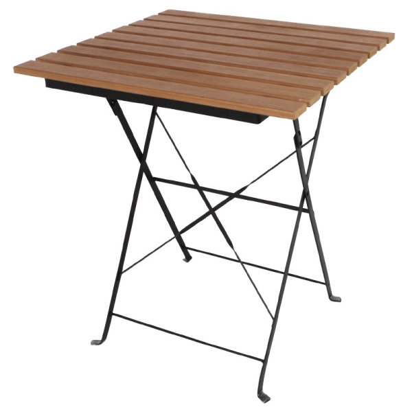 Bolero viereckiger Bistrotisch 60cm aus Holzimitat