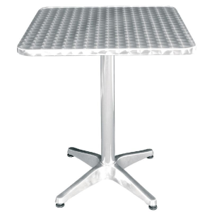 Bolero Tisch Edelstahl, quadratisch 60 cm