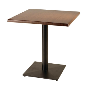 Werzalit Tischblatt, Nussbaum, 70x70 cm