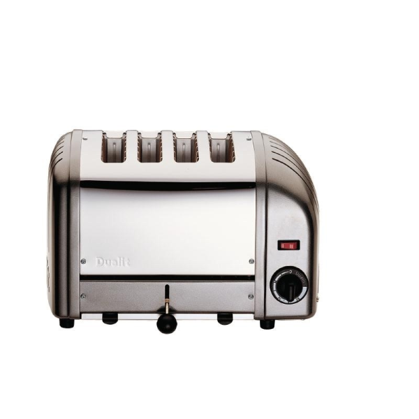 Dualit Vario Toaster, grau, 4 Schlitze