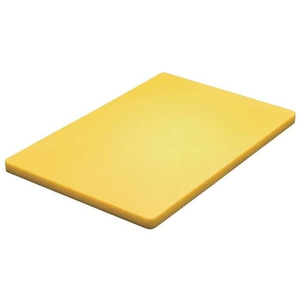 Schneidebrett 45x30x2cm gelb (geringe Dichte)