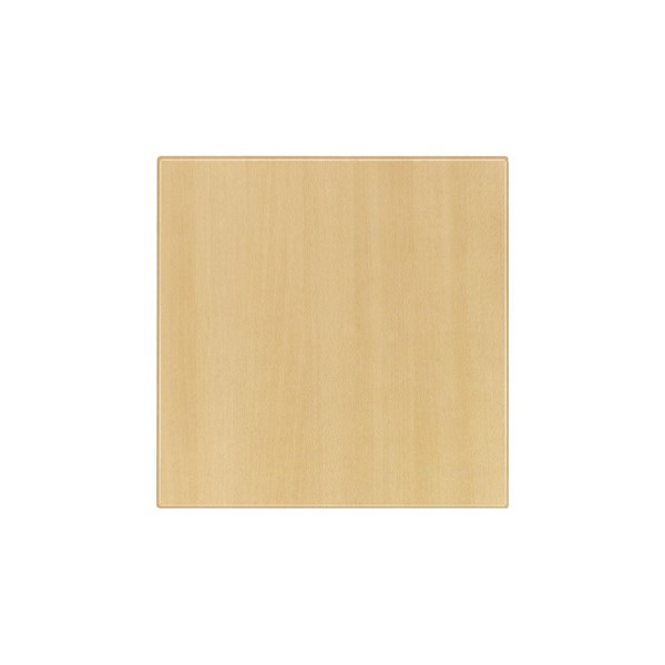 Werzalit Tischblatt, Buche, 70x70 cm