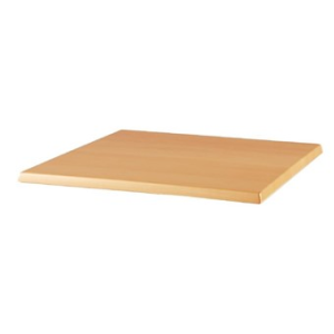 Werzalit Tischblatt, Buche, 70x70 cm