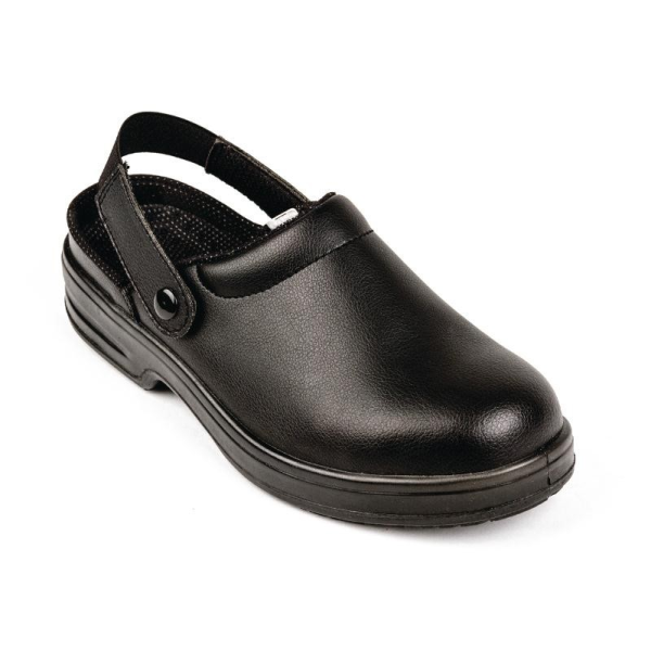 Lites Unisex Sicherheits-Clogs schwarz