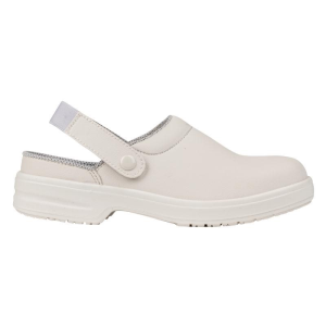 Lites Unisex Sicherheits-Clogs weiß