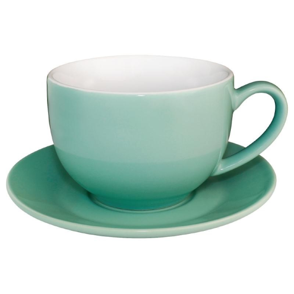 Olympia Cappuccinotasse aqua 340ml