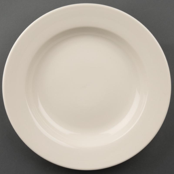 Olympia Elfenbein Teller tief 27 cm