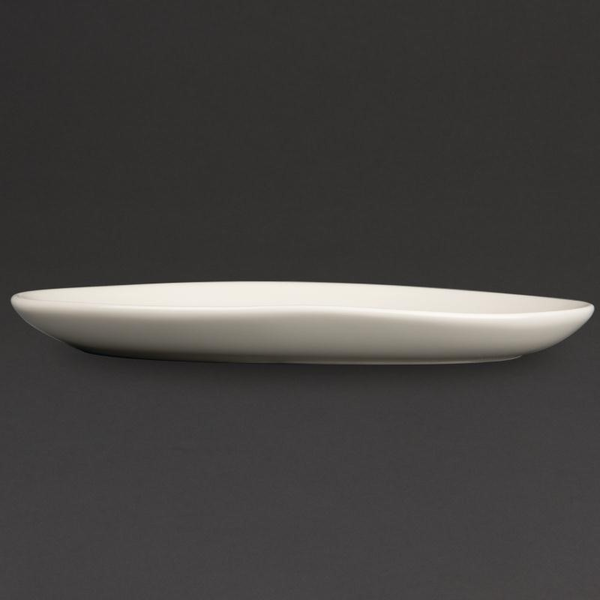 Olympia Elfenbein ovale Schale 29 cm