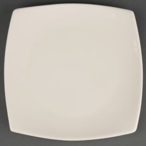 Olympia Elfenbein Teller quadratisch 19 cm