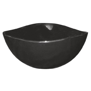 Olympia Schwarz Schüssel gewellt 15 cm