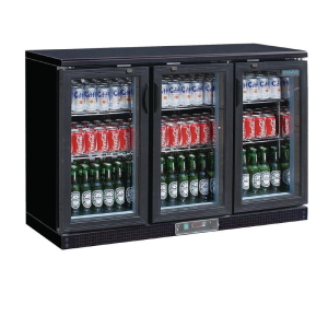 Polar Bardisplay Kühlvitrine 3-türig