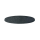 Werzalit Tischblatt, Rattan anthrazit, rund, 60 cm