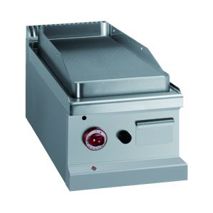 Gas Grillplatte  Glatt