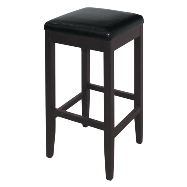 Bolero hohe Barhocker Kunstleder schwarz