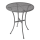 Bistromöbel aus Stahl rund 60cm grau