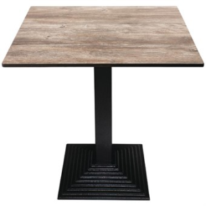 Compact Exterior Tischplatten quadratisch Vintage Pine 60cm