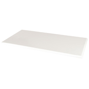 Werzalit Tischplatte dreieckig weiß 110cm