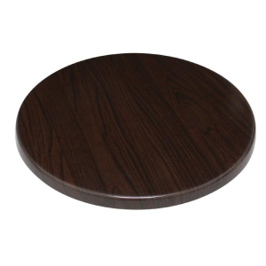 Bolero Tischplatten rund dunkelbraun 80cm