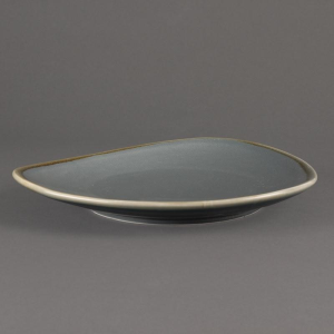 Olympia Kiln dreieckiger Teller Ozean 28cm