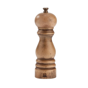 Peugeot Antike Salzmühle aus Holz 18cm
