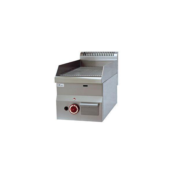 Gas Grillplatte, gerillt -Top-
