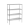 Edelstahlregal - 122x36cm - zerlegbar
