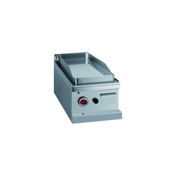 Gas Grillplatte, glatte Grillplatte hartverchromt 50 µm -Top-