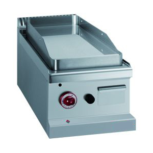 Gas Grillplatte, glatte Grillplatte hartverchromt 50...