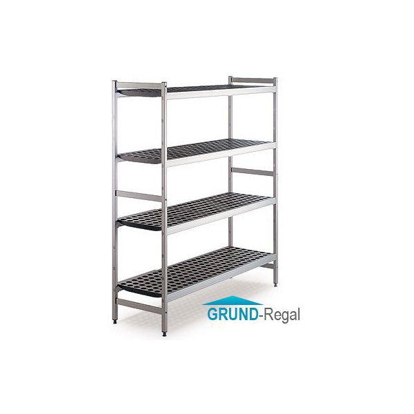 Aluminium Grundregal - 960 x 1800 mm