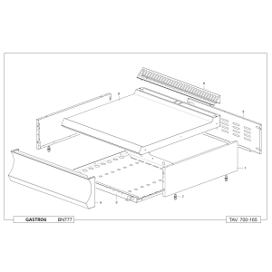 Neutral element with working area -Top-