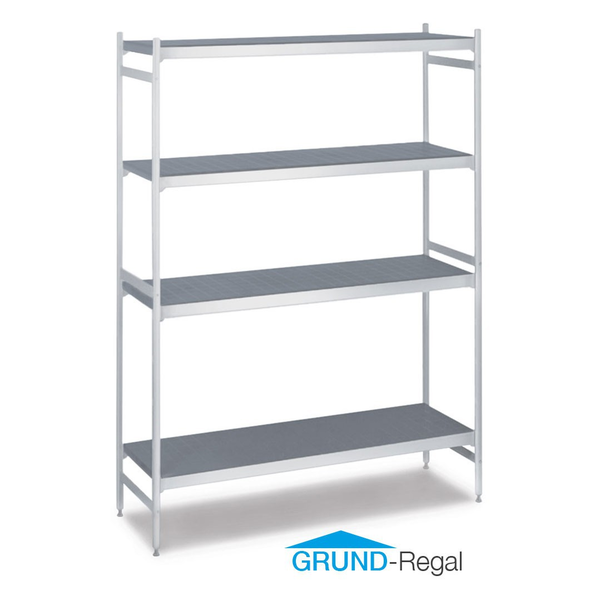 Aluminium Grundregal (Eloxiert) - 960 x 1800 mm