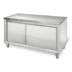 Arbeitsschrank 1,0m - mit Schiebetür