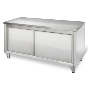 Arbeitsschrank 1,6m - mit Schiebetür