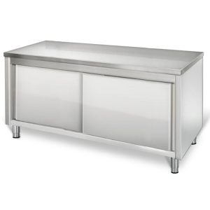 Arbeitsschrank 1,8m - mit Schiebetür