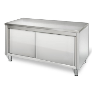 Arbeitsschrank 1,6m - mit Schiebetür