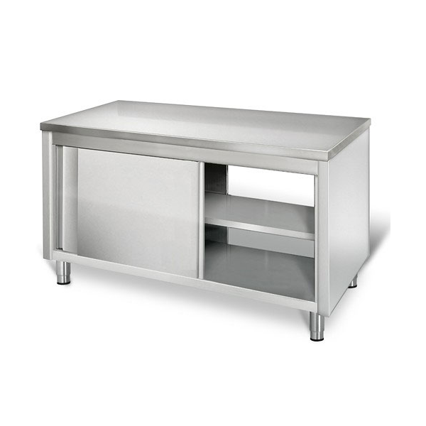 Arbeitsschrank 1,6m - mit Durchreiche