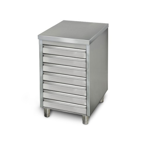 Schubladenschrank 0,5m - mit 7 Schubladen für...