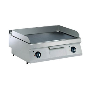 Elektro Grillplatte, glatt -TOP-