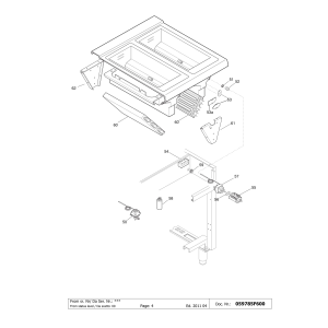 Elektro Friteuse, Becken in "Y" Form, 7 L, exaterne Heizelemente -TOP-