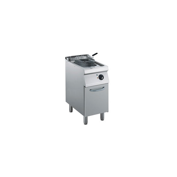Elektro Friteuse 14 Liter auf Unterbau