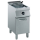 Elek. Friteuse, "Y" Becken, 15L, externe Heizelemente auf Unterbau