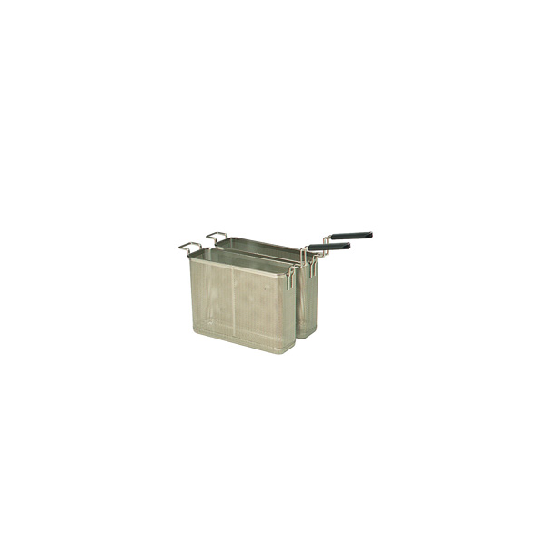 Set 2 cooker baskets 24 lit., front handle