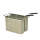 Set 2 cooker baskets 24 lit., front handle