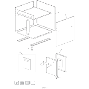 Gas Kochkessel direkt beheizt, 100 Liter