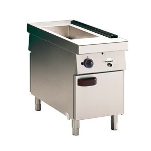 Gas Bain-Marie 1x GN 2/3 + 1/2, off. Unterbau...