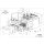 Gasherd 4 Brenner auf Gasbackofen GN 2/1