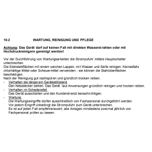 Herd 6 Brenner auf offenem Unterbau