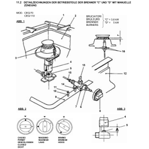 Herd 6 Brenner auf offenem Unterbau